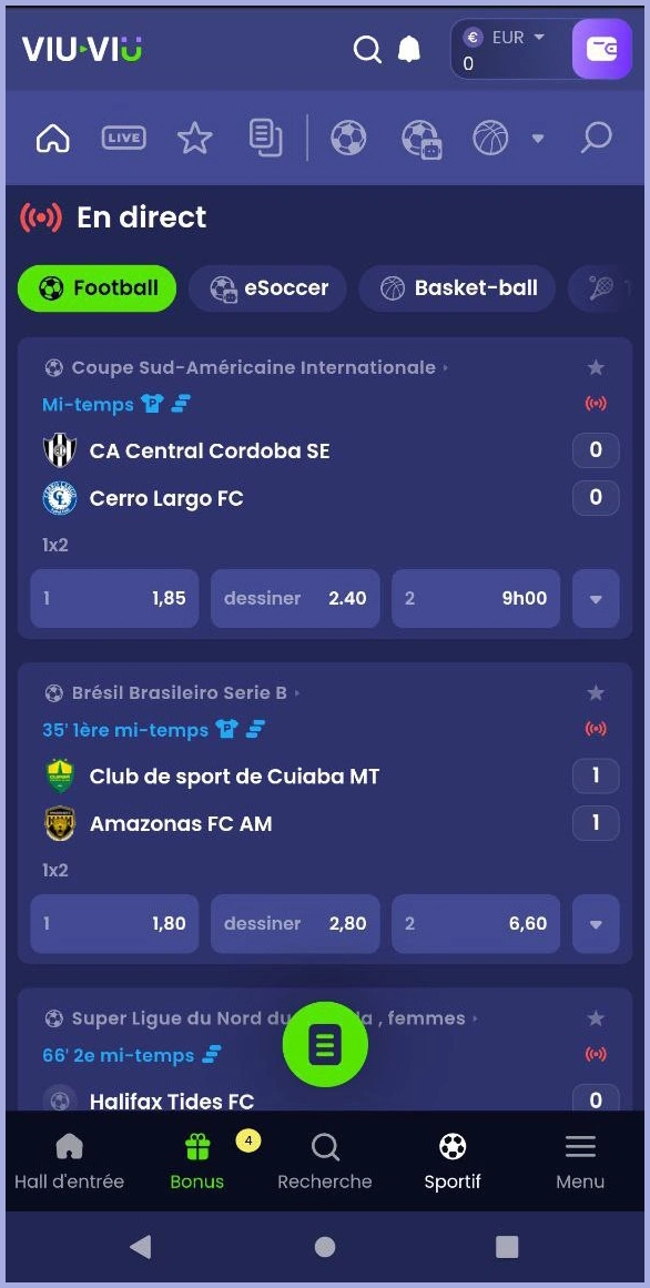 Événements eSports en direct Viu Viu